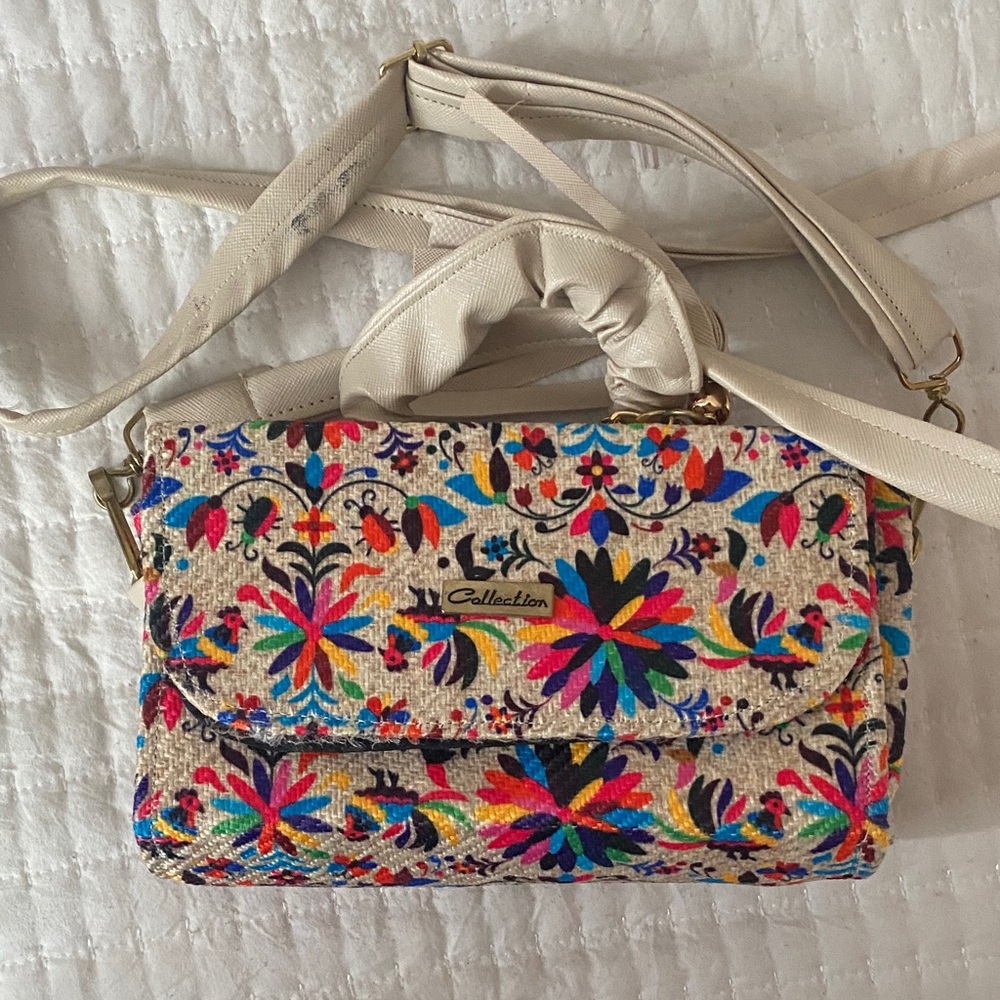 Colorful Floral Women's Bag